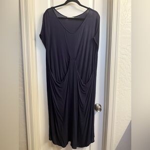 Grade & Gather Navy Short Sleeve Dress Size S/M